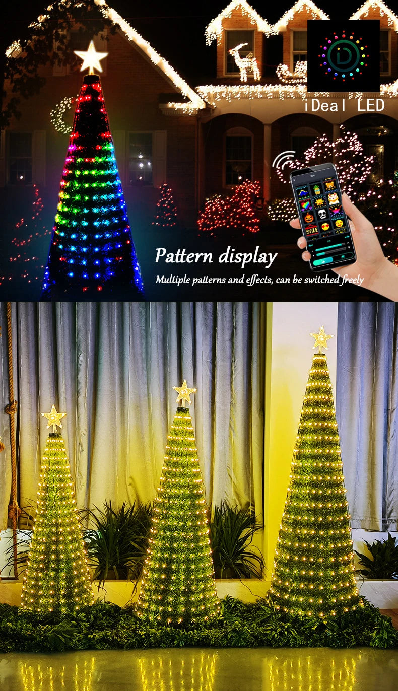 Title: Illuminate Your Christmas with TwinkleTree LED