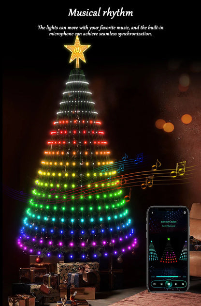 Title: Illuminate Your Christmas with TwinkleTree LED