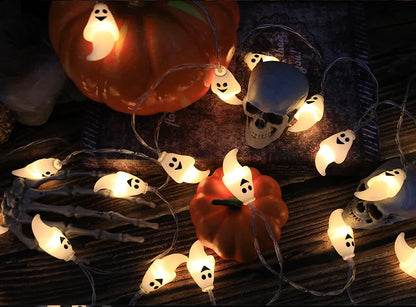 Ghoulish Gleam Décor - Illuminate Your Halloween with Spooktacular Charm!