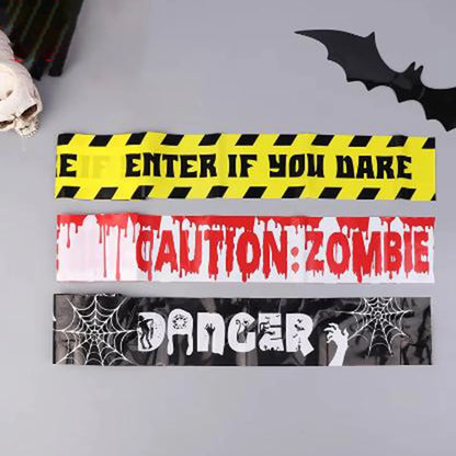 Zombie Zone Fright Tape: Unleash the Terror!