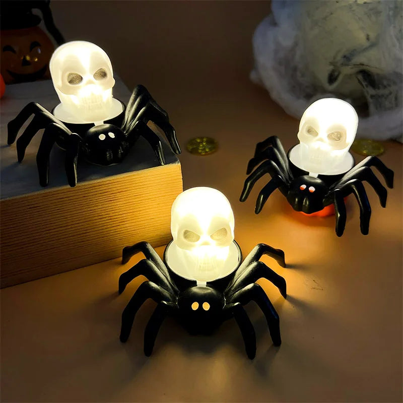 Spectral Spider Skull Illumination