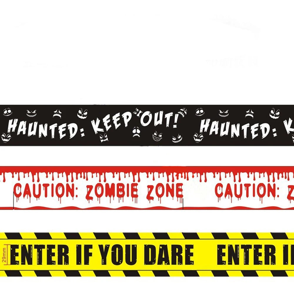 Zombie Zone Fright Tape: Unleash the Terror!