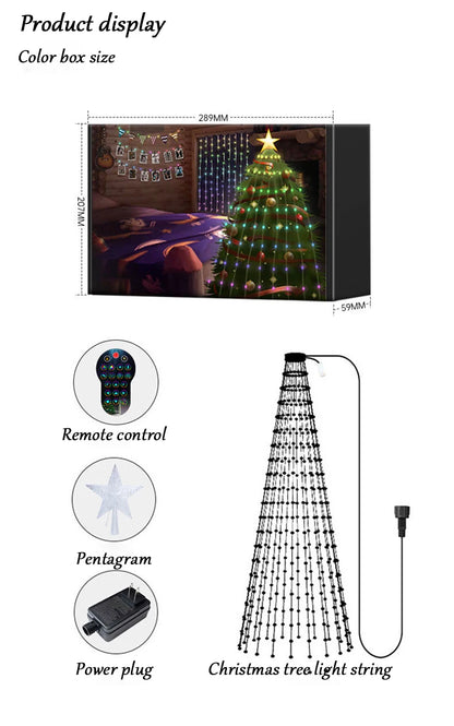 Title: Illuminate Your Christmas with TwinkleTree LED