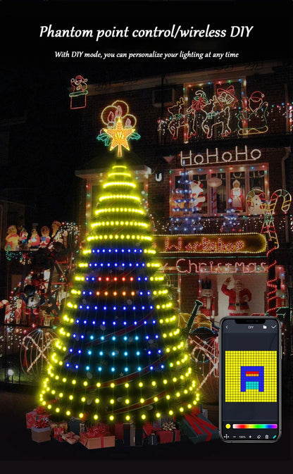 Title: Illuminate Your Christmas with TwinkleTree LED