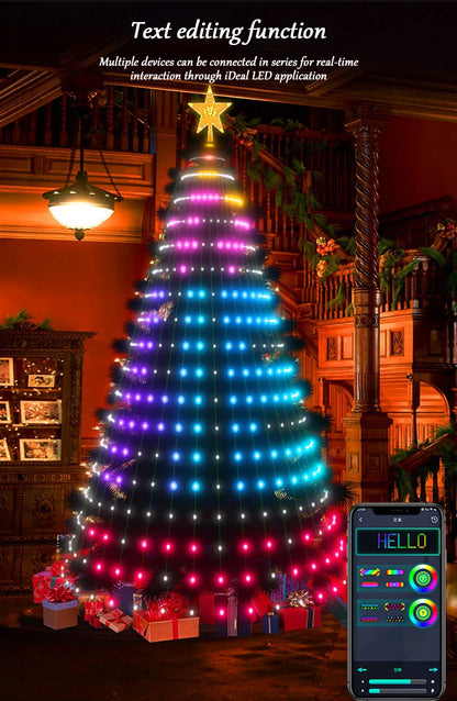 Title: Illuminate Your Christmas with TwinkleTree LED