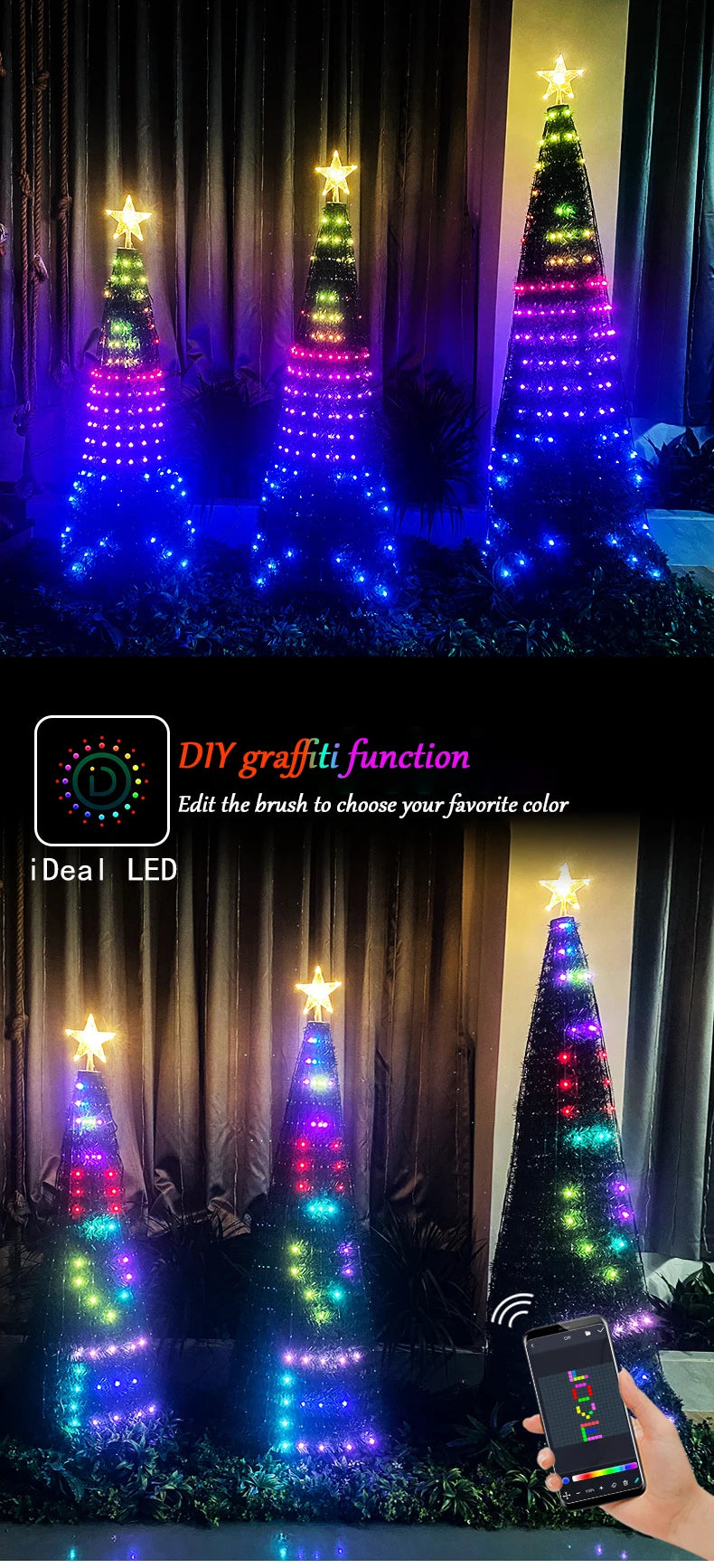 Title: Illuminate Your Christmas with TwinkleTree LED